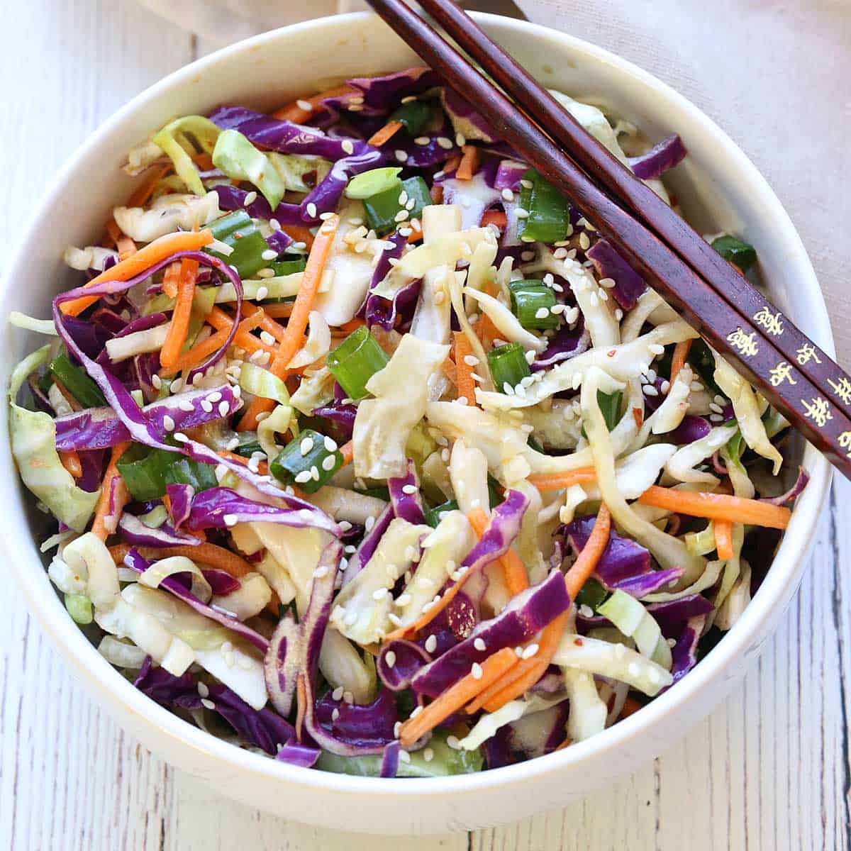 Beat the Heat: Easy No-Cook Asian Cabbage Salad for Summer